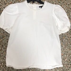 Who What Wear beautiful white dress but comfortable top.
